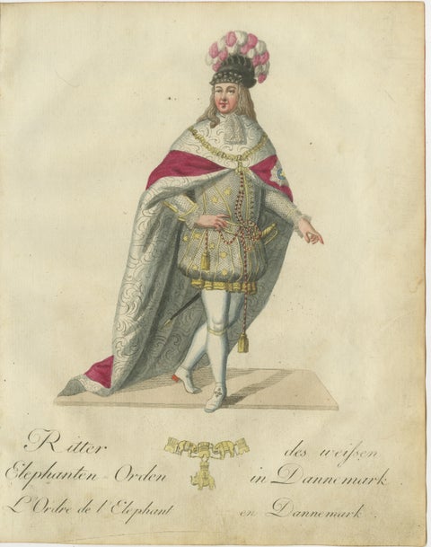 Knight of the Order of the Elephant: 18th-Century Danish Chivalric Elegance, view 2