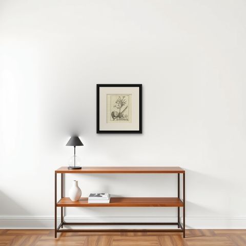 Fruits of the Theban Palm, Botanical Study of Date Palm Egypt c.1776, shown framed on a wall