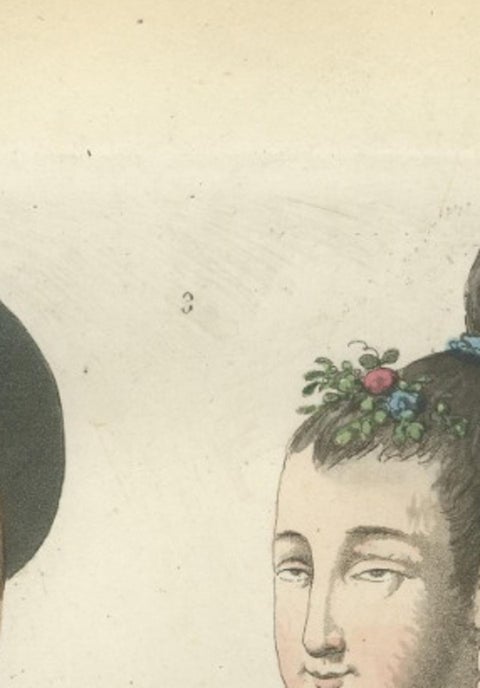 China Figures, Fauna & Flora, Hand-Colored Antique Print, Ferrario, Italy 1815, view 10