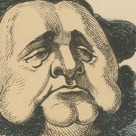 Imperial Menagerie: Maupas - The Turkey (Vanity - Stupidity), 1870, close-up 5