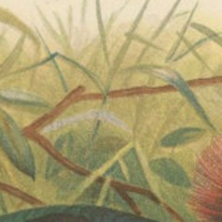 Antique Bird Print of the Red-Crested Wood-Quail by Hume & Marshall, 1879, close-up 1