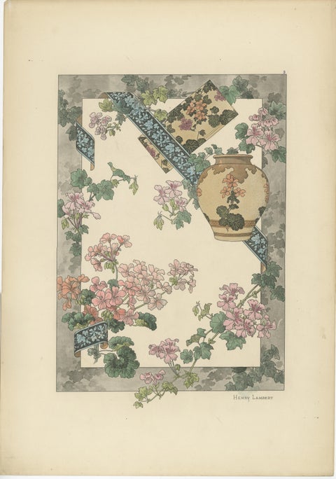 La Flore Décorative The Art Nouveau Elegance of Floral Ornamentation in 1896, view 2