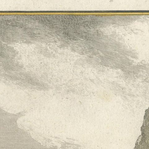 Antique Bird Print of a Kingfisher by Buffon '1780', close-up 1