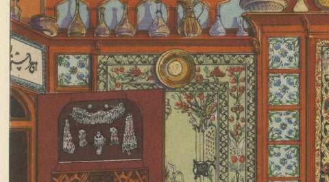 The Oriental Chamber: Ottoman Comfort and Floral Ornament, 1900, close-up 6