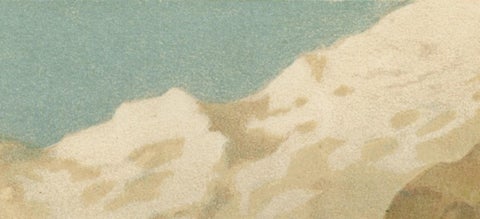Bharal (Blue Sheep), Antique Himalayan Wildlife Chromolithograph, 1894, view 7