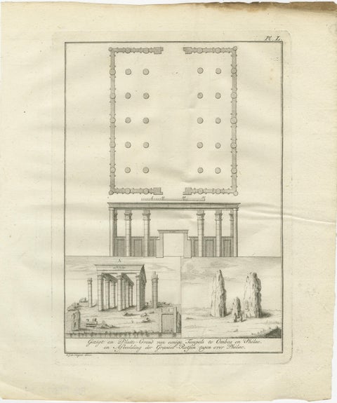 Elephantine & Philae Temples, Rock Tombs and Granite Formations, c.1776 Prints, view 3
