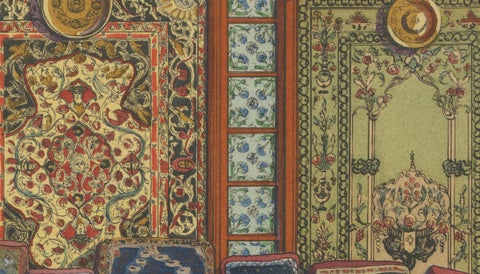 The Oriental Chamber: Ottoman Comfort and Floral Ornament, 1900, close-up 5