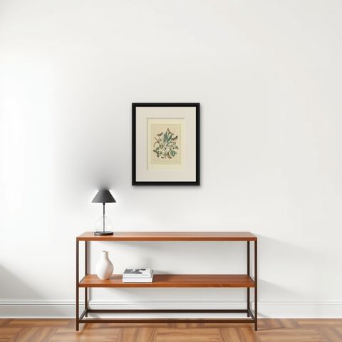 Wings of the Night: Hand-Colored 1856 Litho of Exotic Moths and Their Life Cycle, shown framed on a wall
