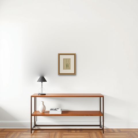 Antique Botany Print of The Bistorta Vivipara by Palla, 1897, shown framed on a wall