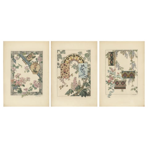 La Flore Décorative The Art Nouveau Elegance of Floral Ornamentation in 1896