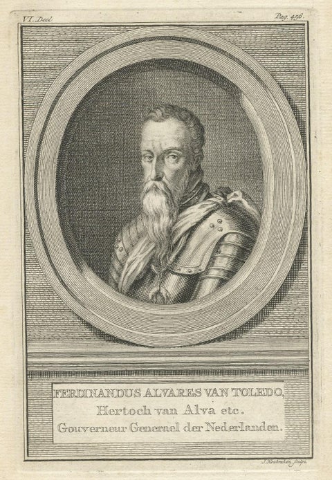 Fernando Alvarez de Toledo y Pimentel, Spanish Noble, General and Diplomat, 1750, close-up 1