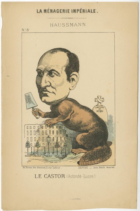 Imperial Menagerie: Baron Haussmann - The Beaver (Activity - Profit), 1870, view 2