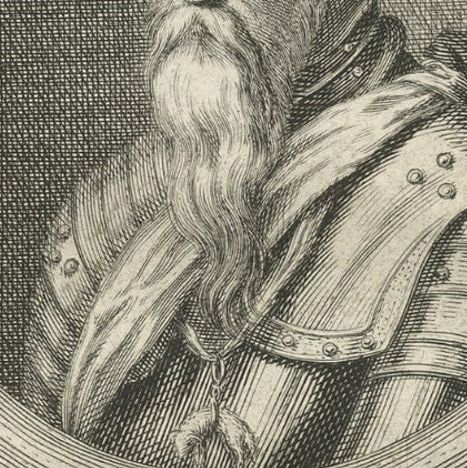 Fernando Alvarez de Toledo y Pimentel, Spanish Noble, General and Diplomat, 1750, close-up 3