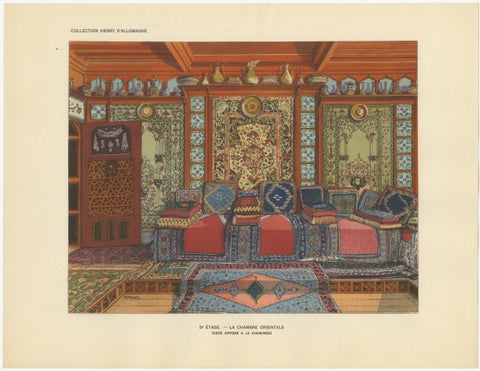 The Oriental Chamber: Ottoman Comfort and Floral Ornament, 1900