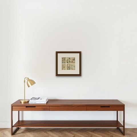 Set of 6 Antique Prints of various Waterfowl and Wading Birds by Gordon 'c.1900', shown framed on a wall