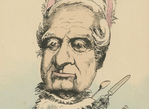 Imperial Menagerie: Schneider - The White Rabbit (Arrogance - Domesticity), 1870, close-up 3