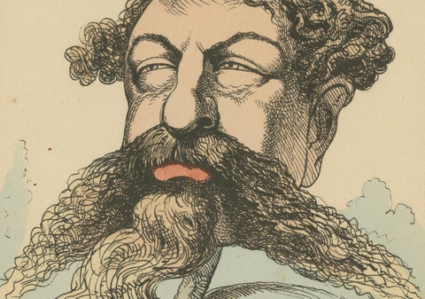 Imperial Menagerie: Lebœuf - The Goose (Self-importance - Nullity), 1870, close-up 3
