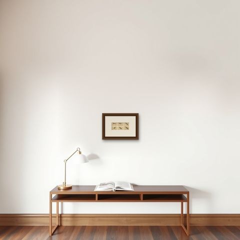 Set of 6 Antique Bird Prints, Evening Hummingbird, by Jardine, '1837', shown framed on a wall