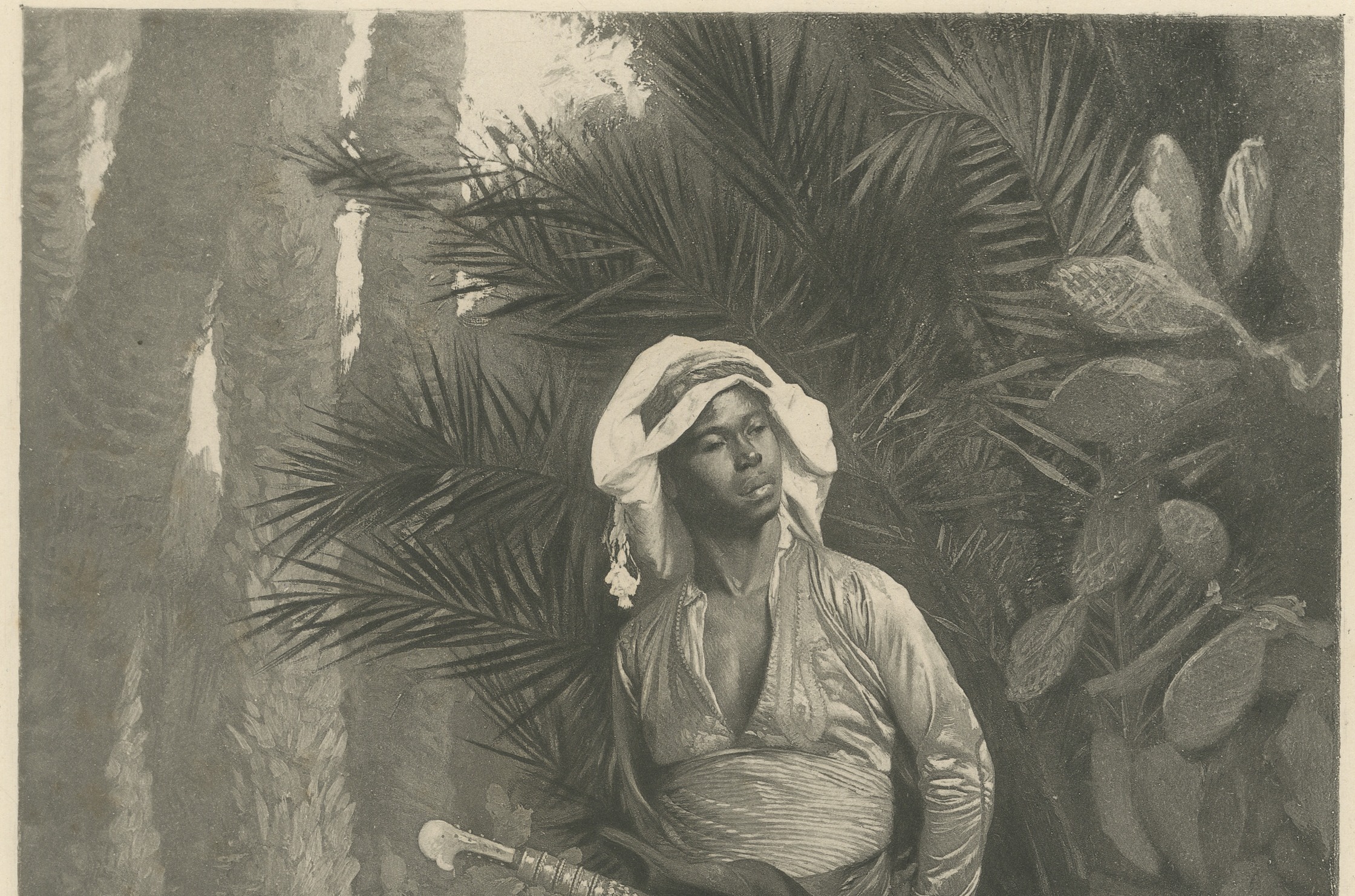 Master of the Hounds after Jean-Léon Gérôme, Antique Photogravure, circa 1880, view 3