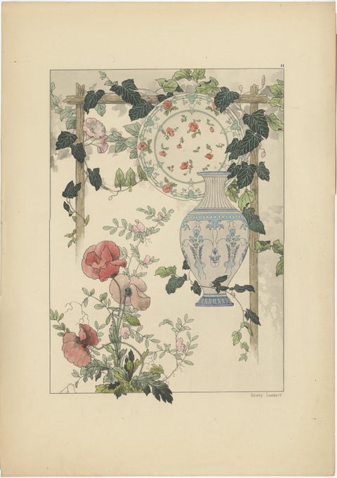 La Flore Décorative An Art Nouveau Tribute to Floral Elegance in 1896, view 3