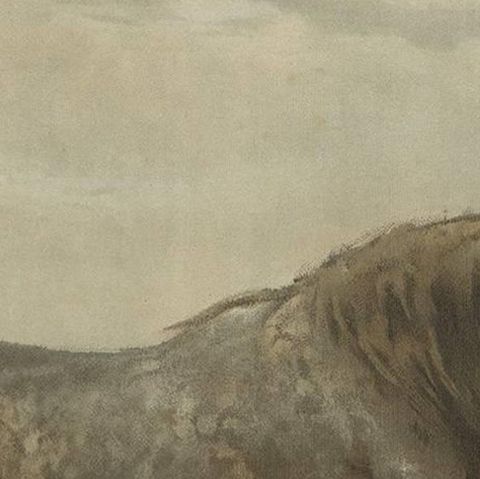 Antique Print of the Russian Horse by O. Eerelman, 1898, close-up 1